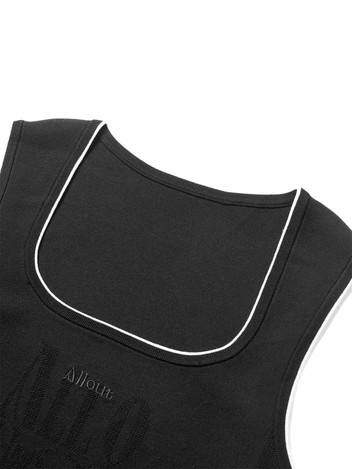 Women's Embroidered Soft Knit Tank Top