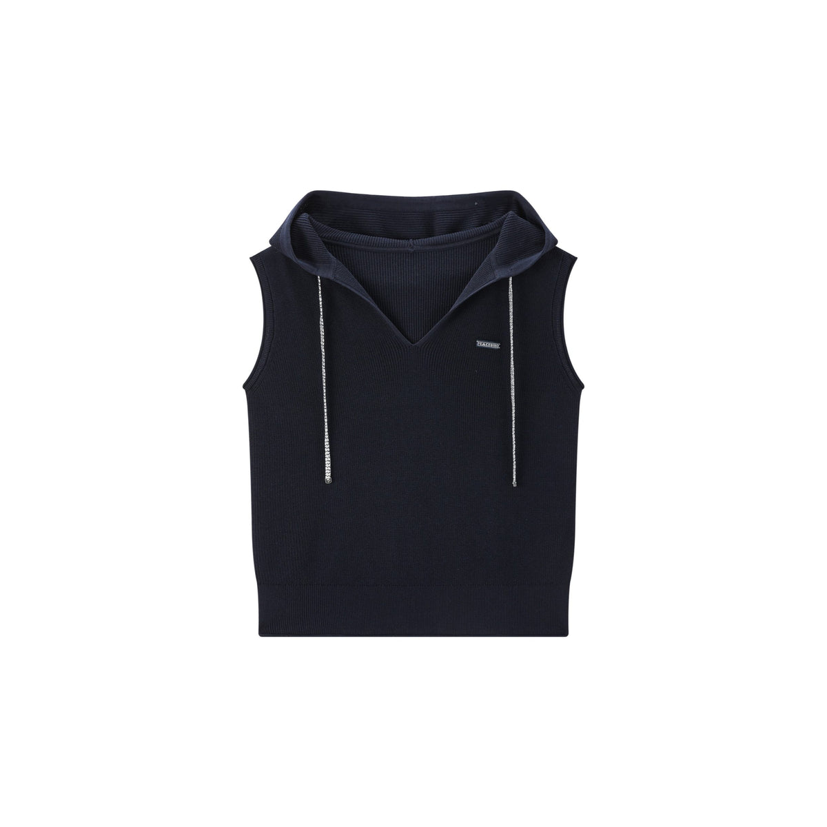 Women's Casual Hooded Knit Tank Top