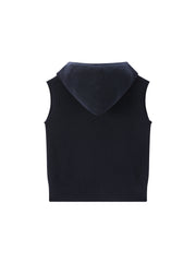 Women's Casual Hooded Knit Tank Top