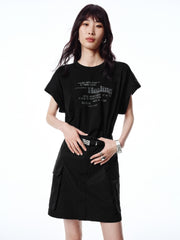 Women's Utility-Inspired Mini Dress