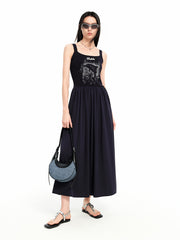 Women's Sleeveless Printed Dress