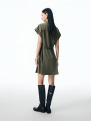 Women's Belted Utility Dress