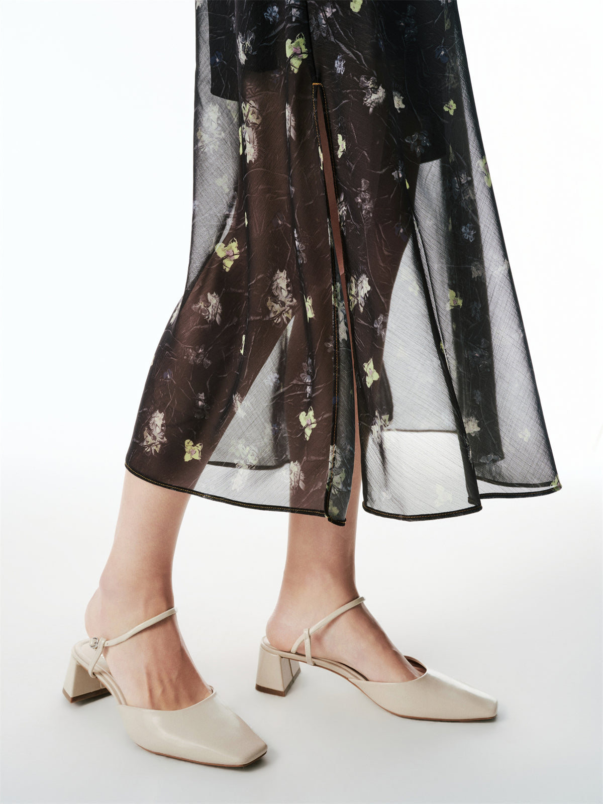 Women's Chiffon Floral Cami Dress