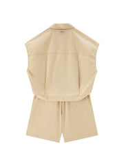 Women's Workwear Romper Casual Shorts