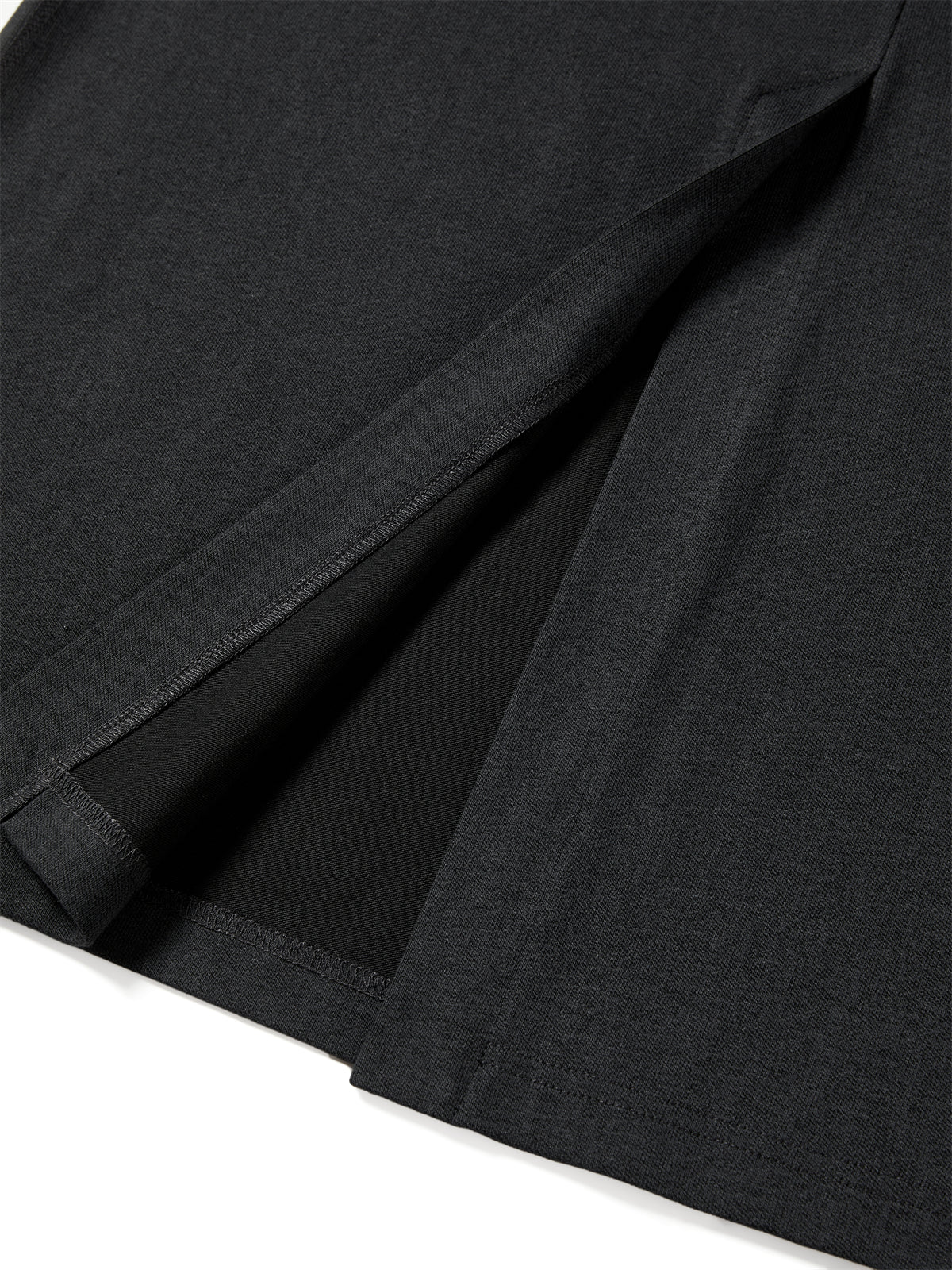 Women's High-Waisted Straight-Cut Midi Skirt