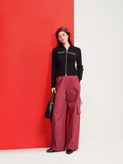 Women's Wide-Leg Drawstring Pants