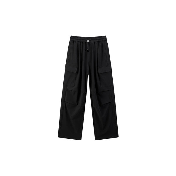 Peacebird Women Women's High-Waist Straight-Leg Drawstring Pants