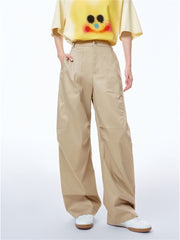 Women's Pleated Utility Banana Pants