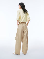 Women's Pleated Utility Banana Pants
