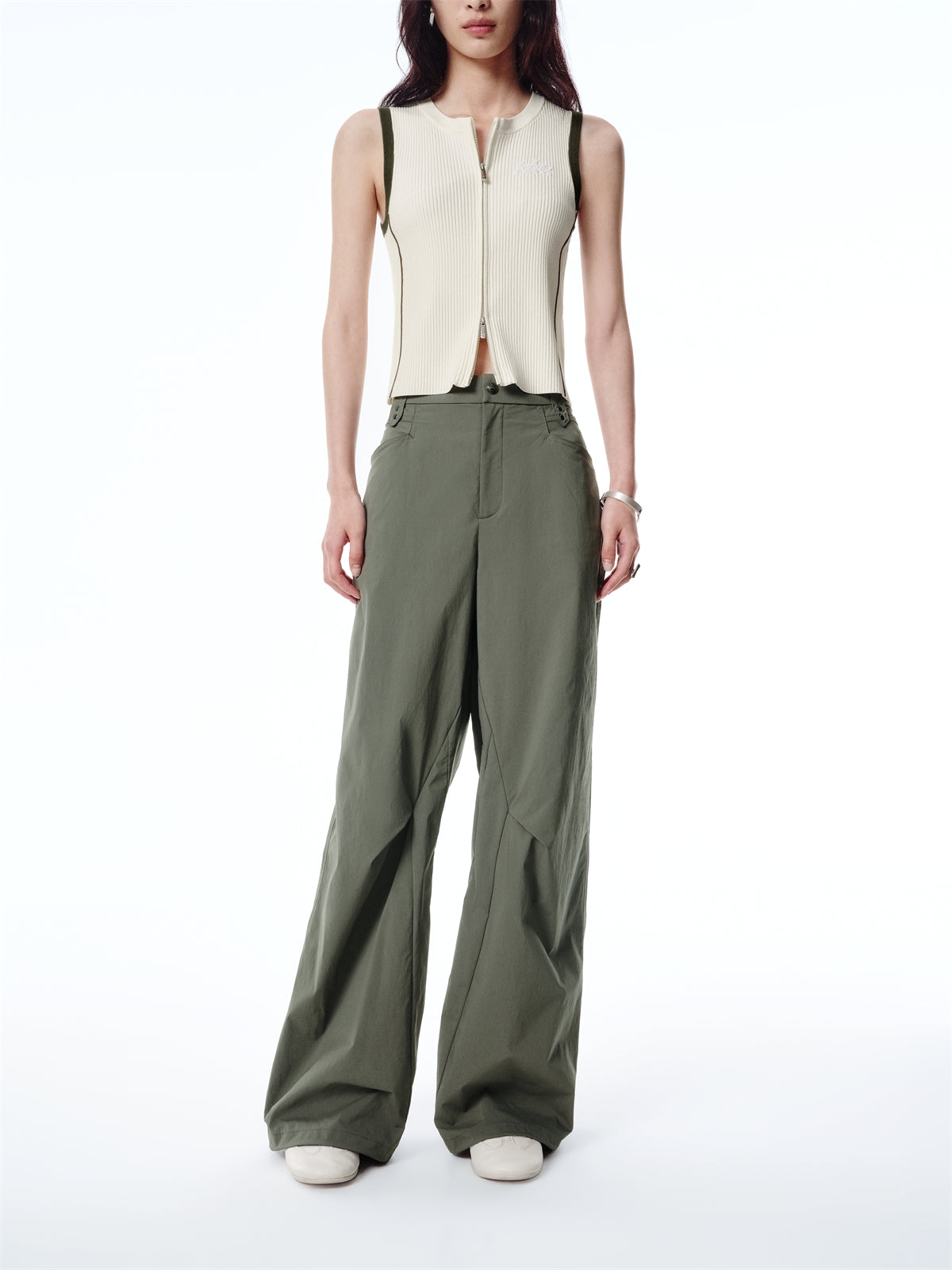 Women's UV-Protective Straight-Leg Parachute Pants