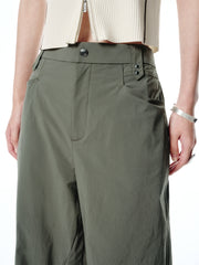 Women's UV-Protective Straight-Leg Parachute Pants