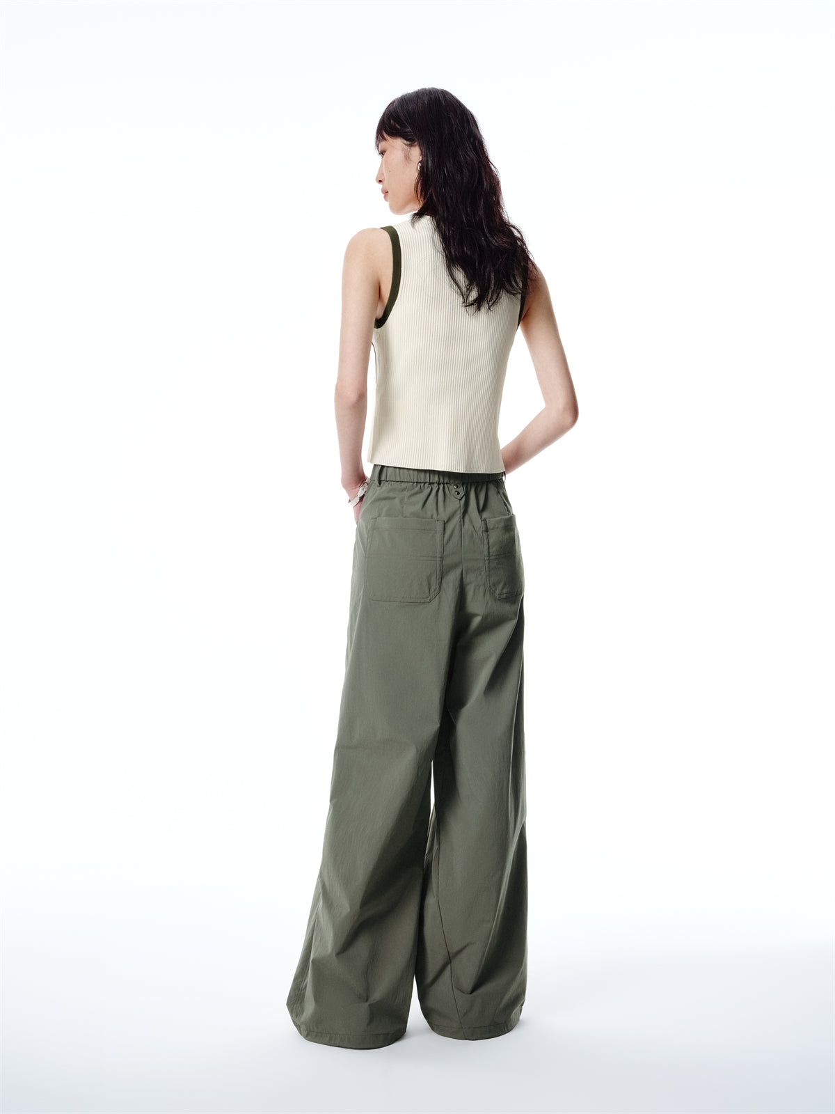 Women's UV-Protective Straight-Leg Parachute Pants