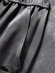 Women's Printed Textured Straight-Leg Pants