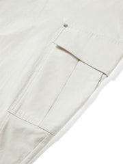 Women's High-Waisted Barrel-Leg Utility Pants