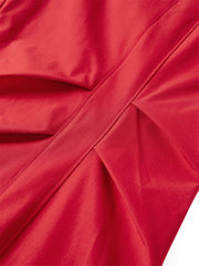 Women's Pleated Oversized Parachute Pants