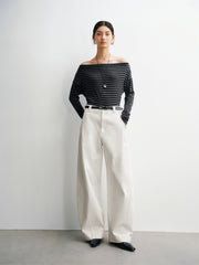 Women's Basic Oversized Banana Pants