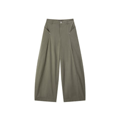 Women's Casual Cargo-Style Curved-Leg Pants