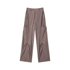 Women's Casual Straight-Leg Cargo Pants