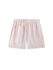 Women's casual pink shorts