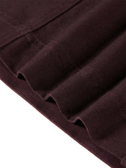 Women's High-Waisted A-Line Denim Skirt