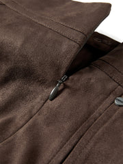 Women's Faux Suede A-Line Mini Skirt