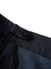 Women's Navy A-Line Mini Skirt