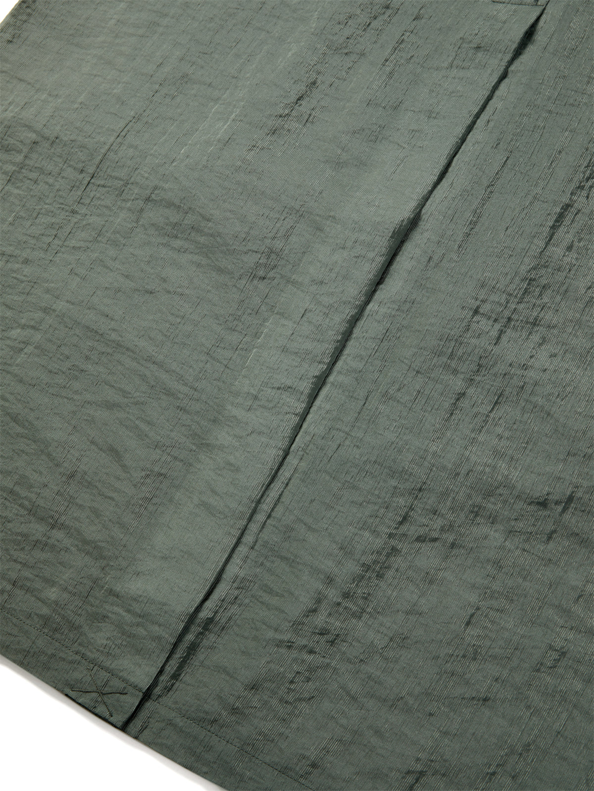 Women's High-Waisted Acetate Utility Skirt