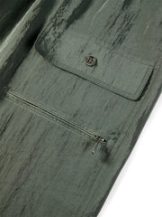 Women's High-Waisted Acetate Utility Skirt