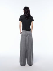 *US Final Sale* Women's Utility Floor-Length Straight-Leg Jeans