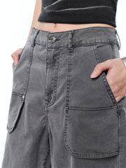 *US Final Sale* Women's Utility Floor-Length Straight-Leg Jeans