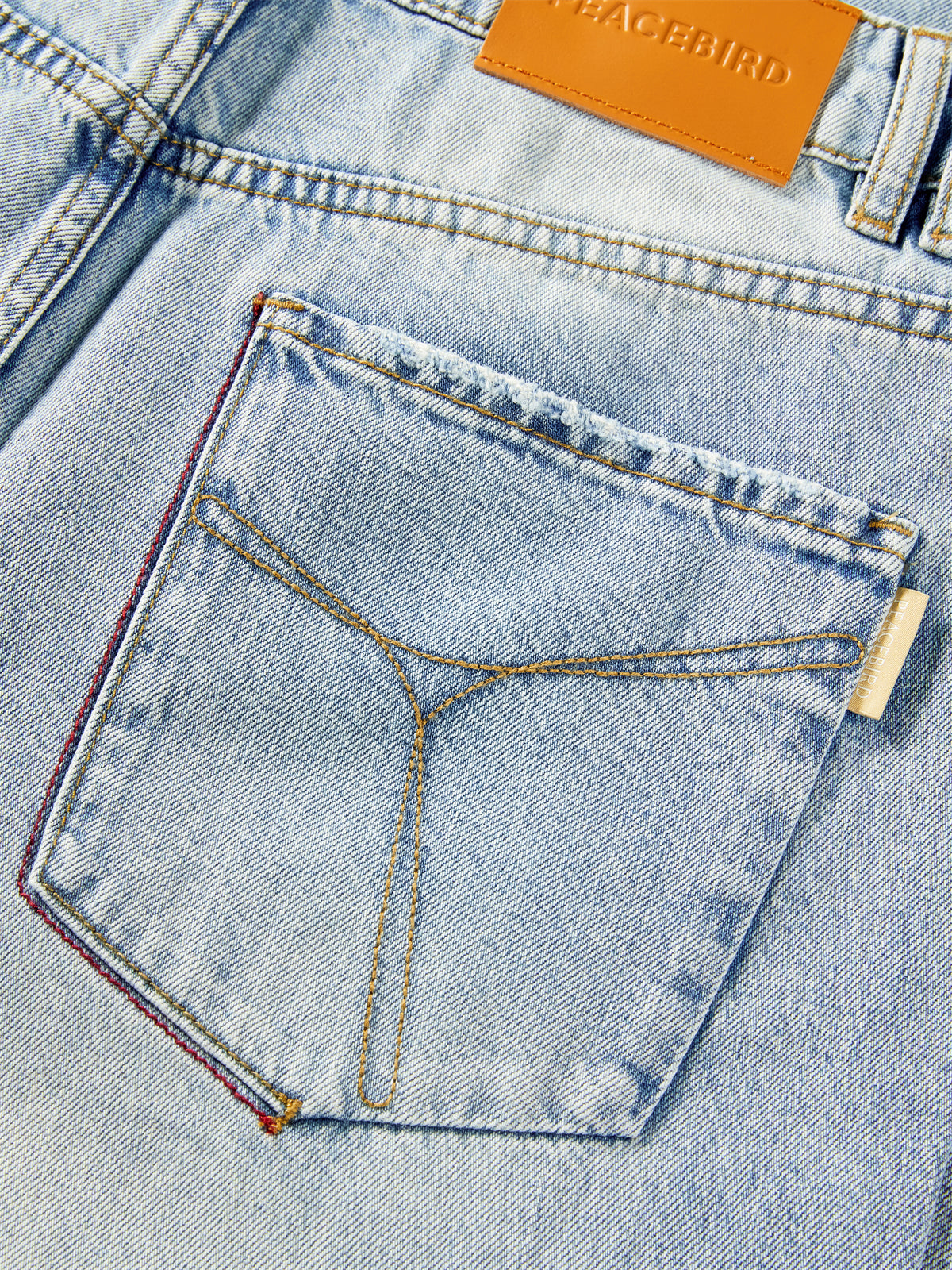 Women's Distressed Straight-Leg Jeans