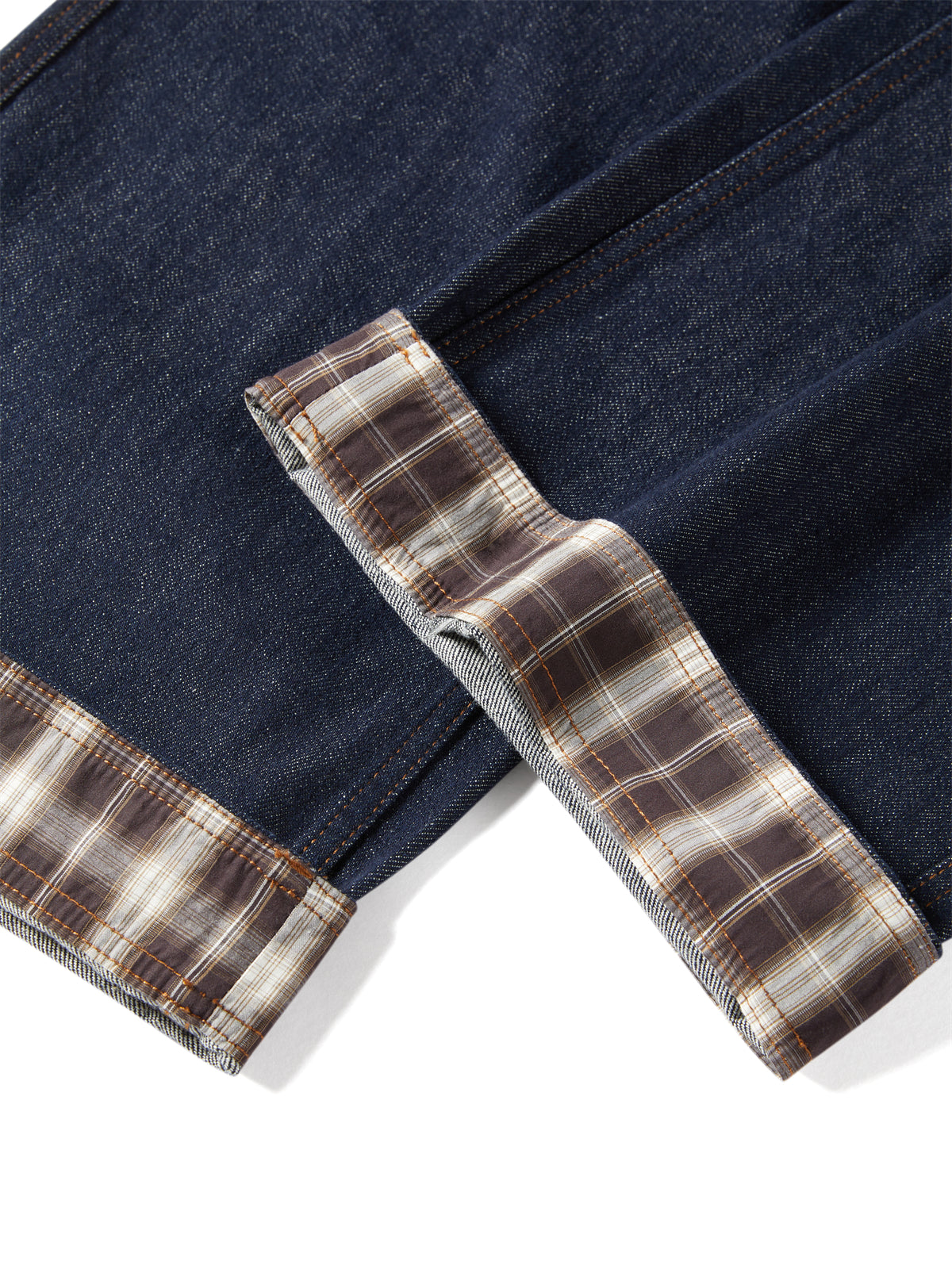 Women's Straight-Leg Jeans with Hem Panel