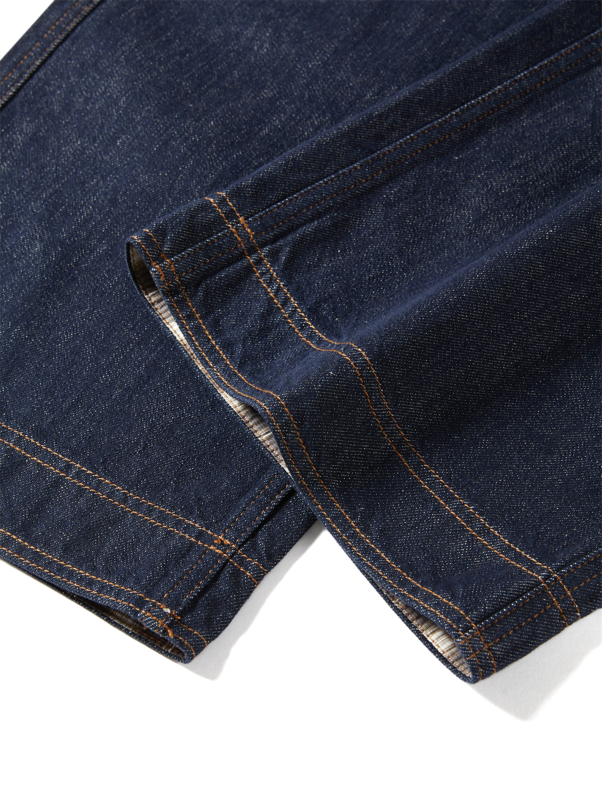 Women's Straight-Leg Jeans with Hem Panel