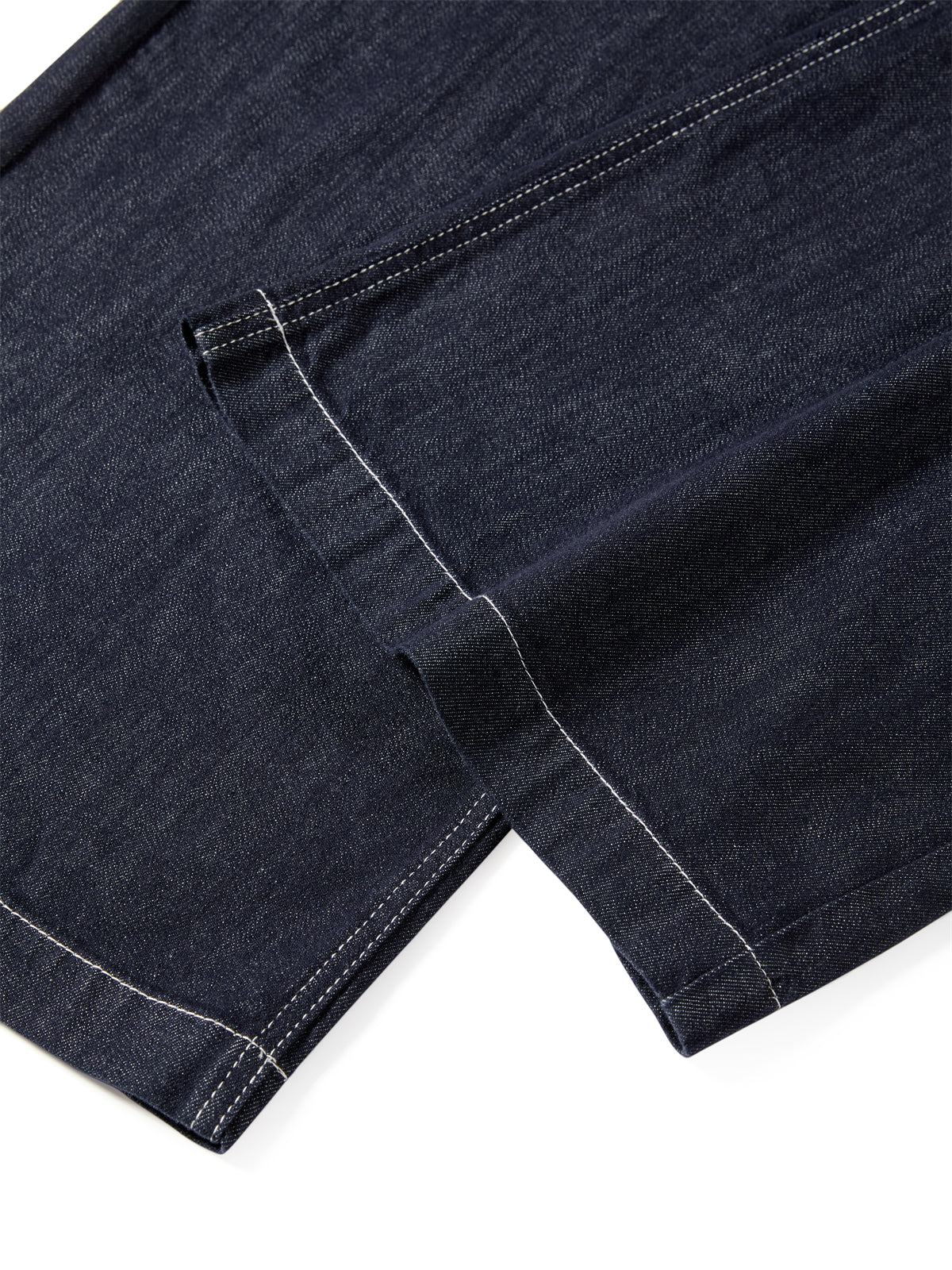 Women's Contrast-Stitched Wide-Leg Jeans