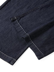 Women's Contrast-Stitched Wide-Leg Jeans