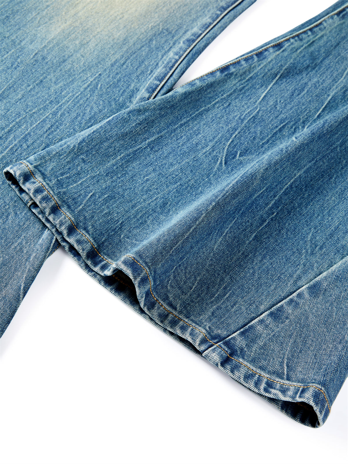 Women's Vintage High-Waisted Flared Jeans