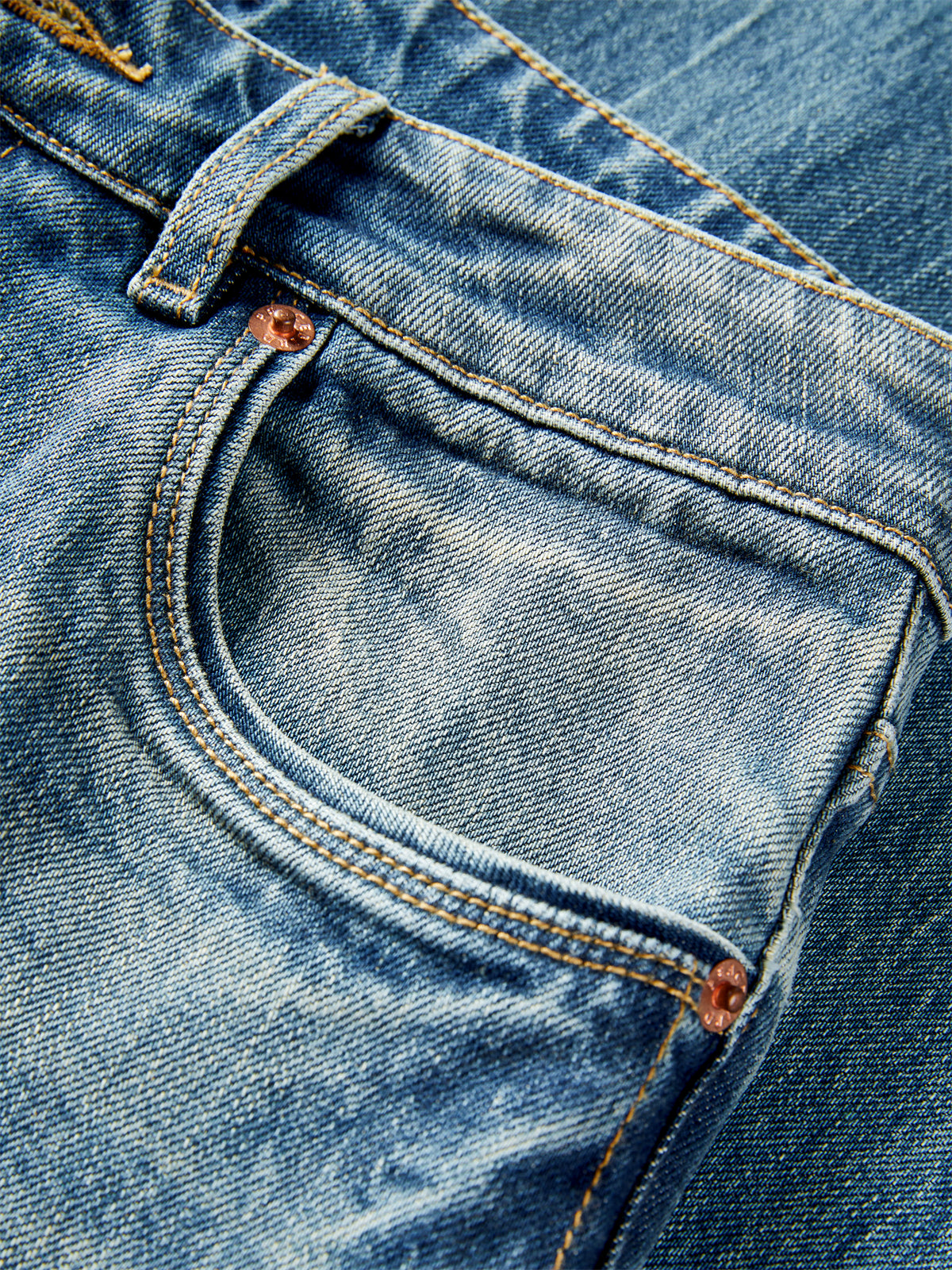 Women's Vintage High-Waisted Flared Jeans