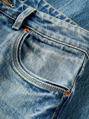 Women's Vintage High-Waisted Flared Jeans