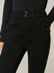 Women's Slim-Fit Fleece-Lined Jeans