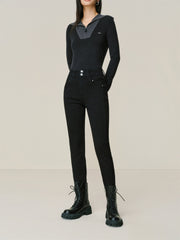 Women's Slim-Fit Fleece-Lined Jeans