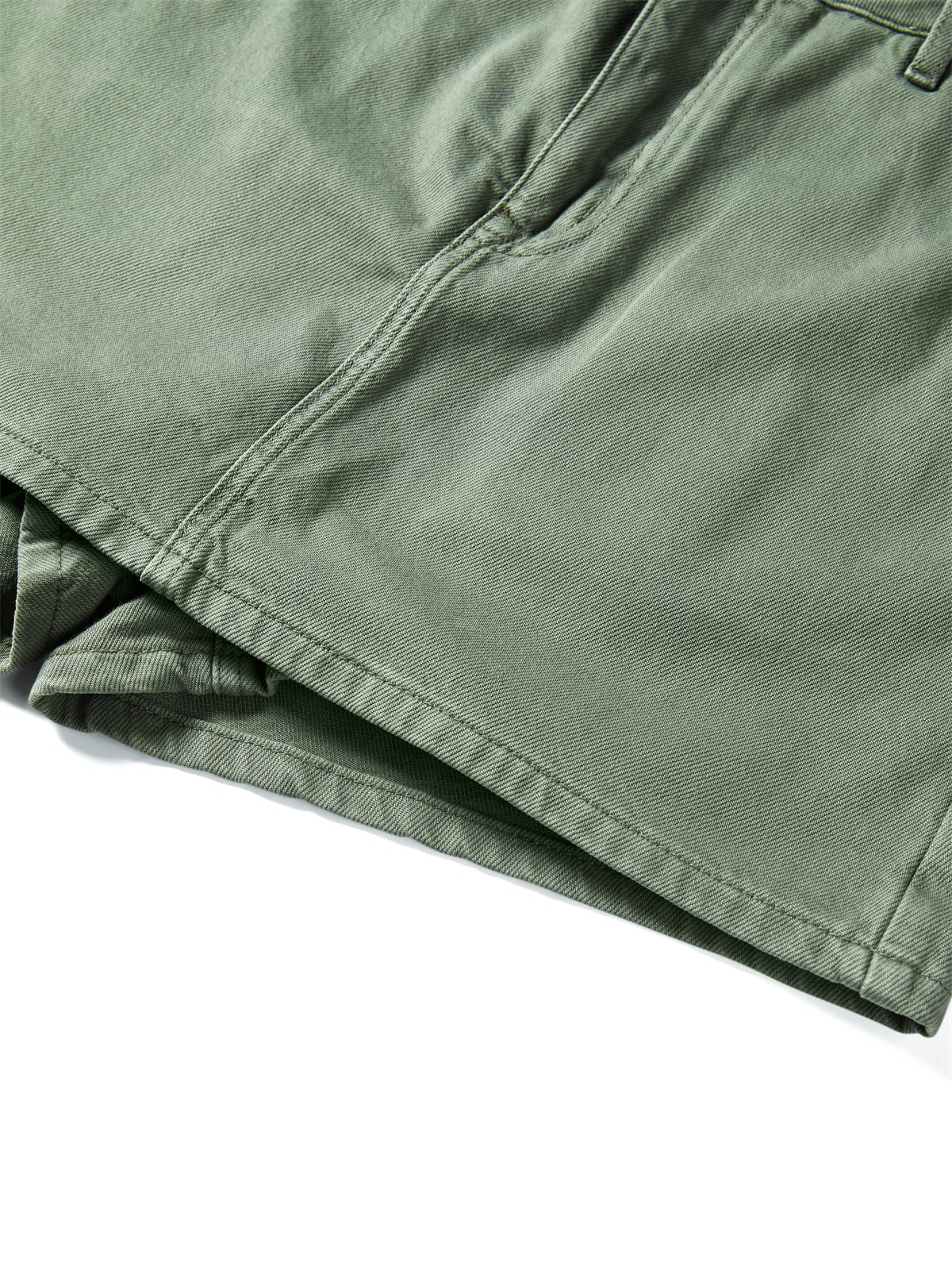 Women's High-Waisted Cotton Denim Shorts