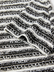 Women's Tweed-Style Textured T-Shirt