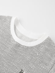 Women's Tweed-Style Textured T-Shirt