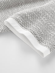 Women's Tweed-Style Textured T-Shirt