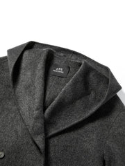 Women's Double-Face Wool Robe Cape Coat