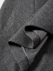 Women's Oversized Wool-Blend Suit Set