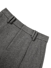 Women's Oversized Wool-Blend Suit Set