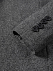 Women's Oversized Wool-Blend Suit Set