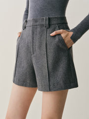 Women's Oversized Wool-Blend Suit Set