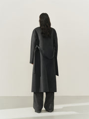 Women's Double-Breasted Double-Face Wool Coat